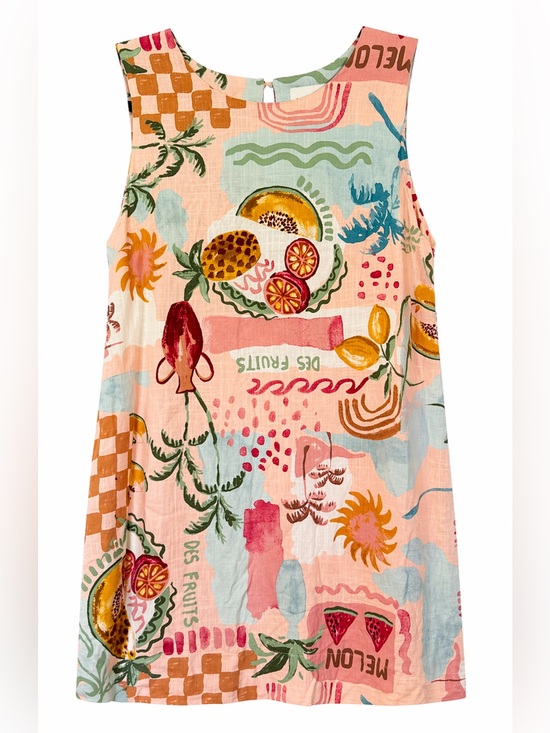 Paper Heart Dresses & Skirts - Anthropologie Paper Heart Linen Blend Sleeveless Shift Dress- M